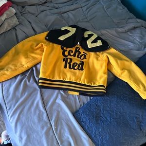 Ecko Red Letterman Jacket